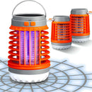 Mata Insetos Elétrico - Lâmpada Com Carregamento Solar Bright Trap