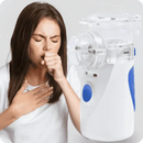 Nebulizador e Inalador Portátil Recarregável Silencioso
