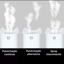 Umidificador de Ar Ultrassônico 3 Litros - Aromaterapia